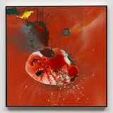 Bye Bye Blackbird by Peter Bradley contemporary artwork painting