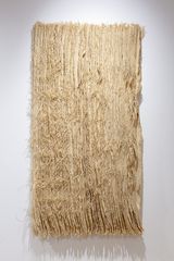 LE MONDE BLANC 1 by Joel Andrianomearisoa contemporary artwork painting textile