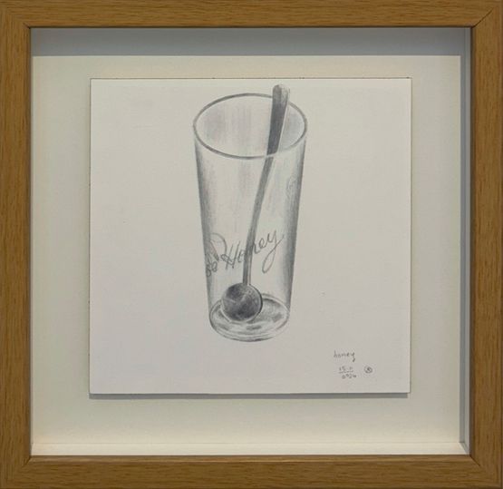 honey by Noor Mahnun Anum contemporary artwork Works on Paper