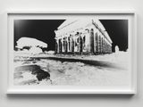 Temple of Nettunom Paestrum October 24 2015 by Vera Lutter contemporary artwork photography