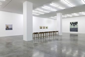 Contemporary art exhibition Ibrahim Mahama Lazarus at White Cube Bermondsey London United Kingdom