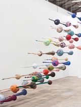 Weapon by Yin Xiuzhen contemporary artwork mixed media sculpture