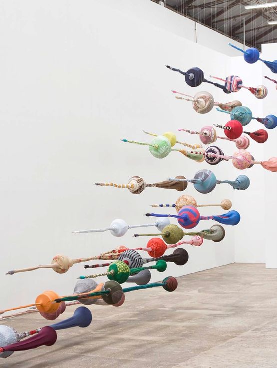 Weapon by Yin Xiuzhen contemporary artwork Sculpture
