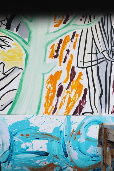 David Salle Spills All at Lehmann Maupin Seoul