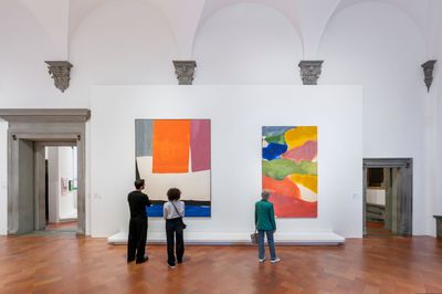 Helen Frankenthaler Paints Without Rules at Palazzo Strozzi