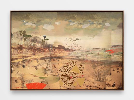 dreamwave_loop mirrorpacket pastelghost.exe velvet_trace by Petra Cortright contemporary artwork Painting