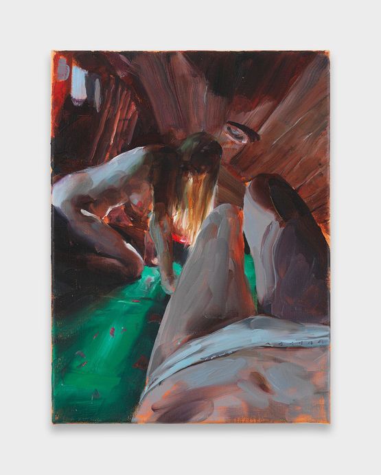 Boring underwear in Bangkok by Jenna Gribbon contemporary artwork Painting