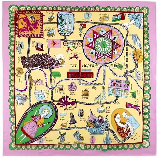 The History of Modern Art by Grayson Perry contemporary artwork Print