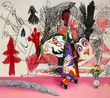 Swing by Jannis Varelas contemporary artwork Painting