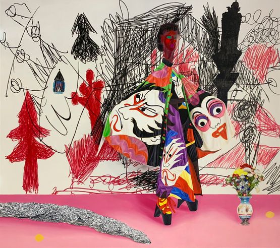 Swing by Jannis Varelas contemporary artwork Painting