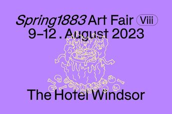 Contemporary art exhibition Spring1883 Art Fair at 1301SW Melbourne Australia