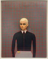 Blind Spot Detecting Unit Pearl GridChips  Spectacle  1 by Thomas Zipp contemporary artwork painting