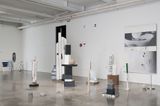 A wall that resembles the shape of a sculpture by Chunghyung Lee contemporary artwork installation