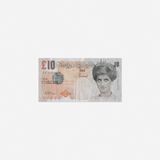 Di-Faced Tenner by Banksy contemporary artwork print