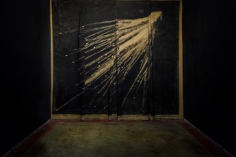 Contemporary art exhibition Julien Segard Dark Was The Night at Experimenter Ballygunge Place Kolkata India