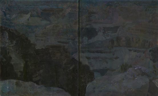 Nightfall by Jason Bereswill contemporary artwork Painting