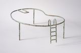 Blue Orange Pool by Ramon Enrich contemporary artwork sculpture