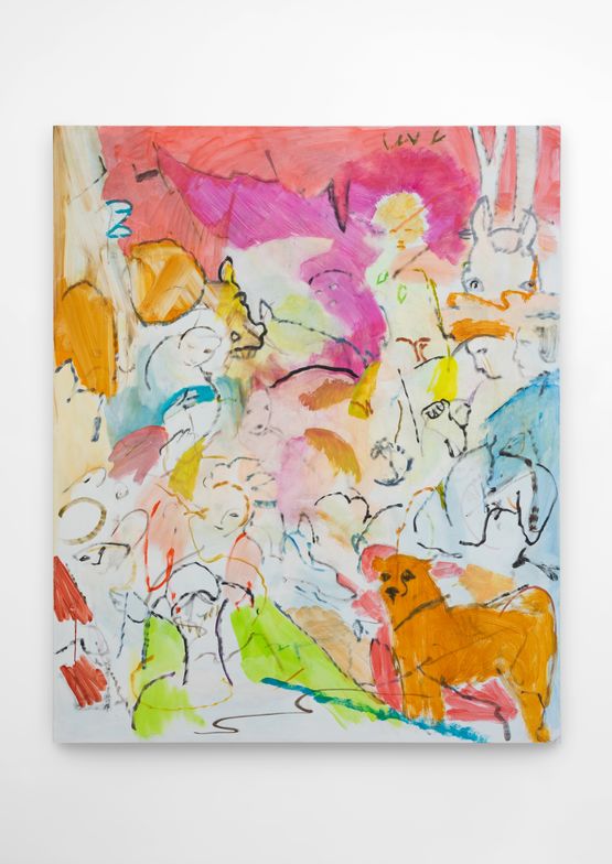 The Departure by Jack Mcconville contemporary artwork Painting