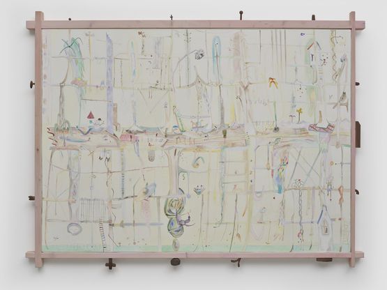 Net by Wu Silin contemporary artwork Painting