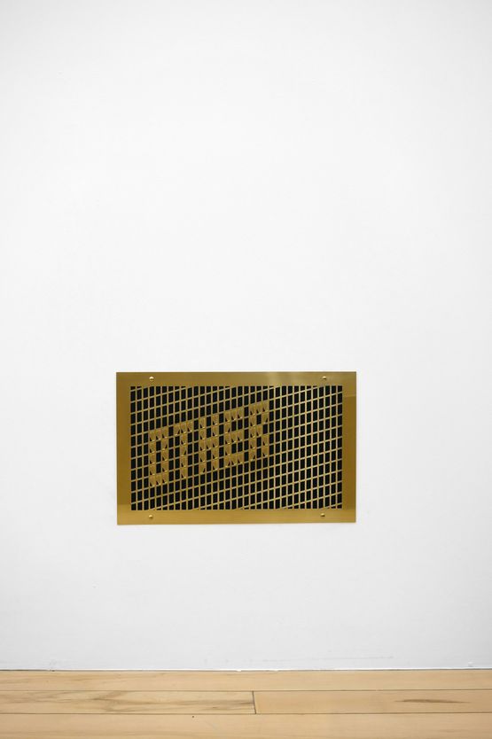Ventilation Grills Other Rooms by Martin Boyce contemporary artwork Sculpture