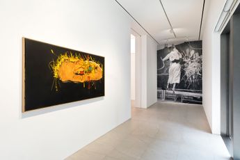 Contemporary art exhibition Georges Mathieu Georges Mathieu 1960-1970 at Perrotin Seoul South Korea