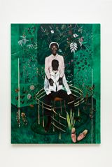 Sentinela N 2 by Antonio Oba contemporary artwork painting