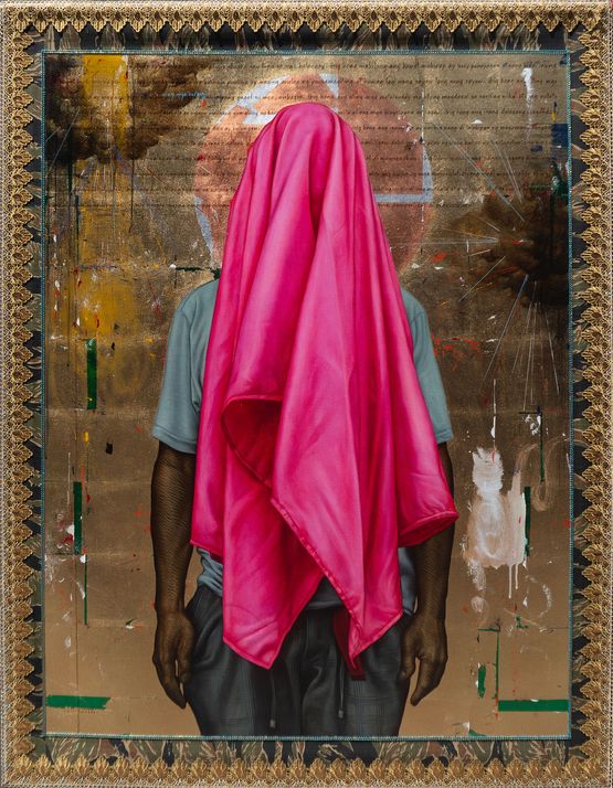 Shrouded II by Leslie De Chavez contemporary artwork Painting