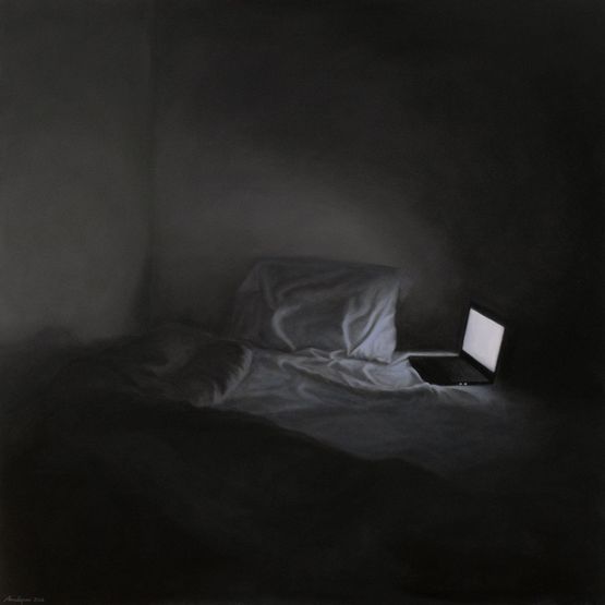 Bedroom by Amalapon Robinson contemporary artwork Painting