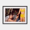 George relaxing poolside at the Pollaks Miami 15 February 1964 by Paul Mccartney contemporary artwork Print