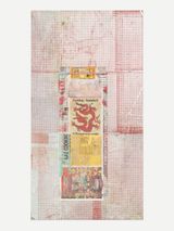 Burning Square Ai Weiwei by Mandy El-Sayegh contemporary artwork mixed media painting