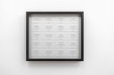 Were Here Because Were Here by Jeremy Deller contemporary artwork works on paper