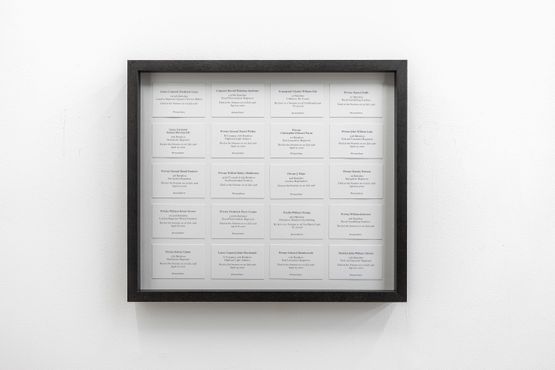 Were Here Because Were Here by Jeremy Deller contemporary artwork Works on Paper