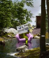 Breaking News by Axl Le  contemporary artwork nft