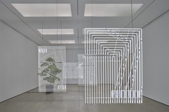 Contemporary art exhibition Cerith Wyn Evans . of a clearing at White Cube Hong Kong