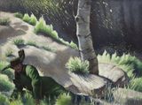 untitled in spring by Wang Xingwei contemporary artwork painting