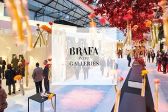 Contemporary art exhibition Brafa in the Galleries at Bailly Gallery Bailly Gallery lHotel de Ville Switzerland