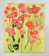 Flowers by Yves Scherer contemporary artwork painting