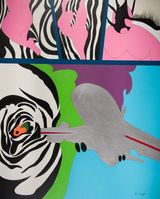 Peace and Hope by Go Yayanagi contemporary artwork painting