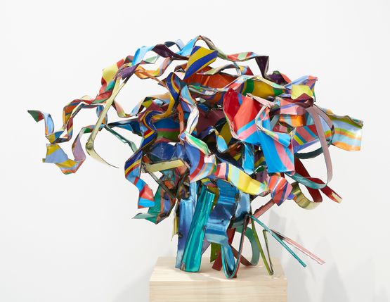 Bizzare Seaside by John Chamberlain contemporary artwork Sculpture