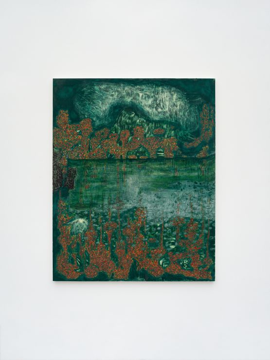 Seu olhar me fascina by Sophia Loeb contemporary artwork Painting