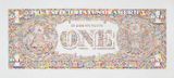 Untitled dollar print back by Tom Friedman contemporary artwork print