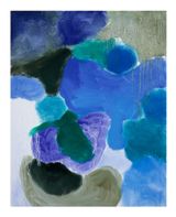 A Word for Blue by Terrell James contemporary artwork painting