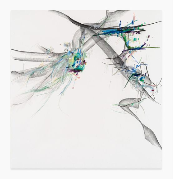 The Tree in Front of My Home No.3 by Xiyao Wang contemporary artwork Painting