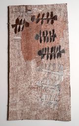 Untitled by Nyapanyapa Yunupiu contemporary artwork mixed media