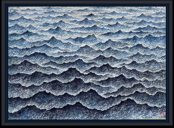 Silence by Hyun-Joung Lee contemporary artwork Painting