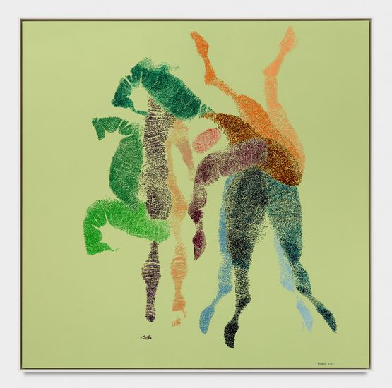 Impronte di luce by Giuseppe Penone contemporary artwork Painting