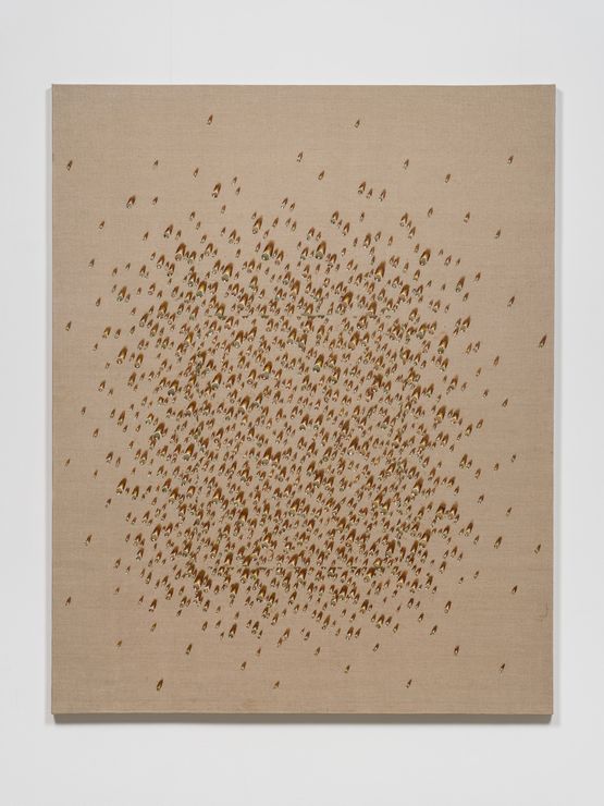 Waterdrops by Kim Tschang-Yeul contemporary artwork Painting