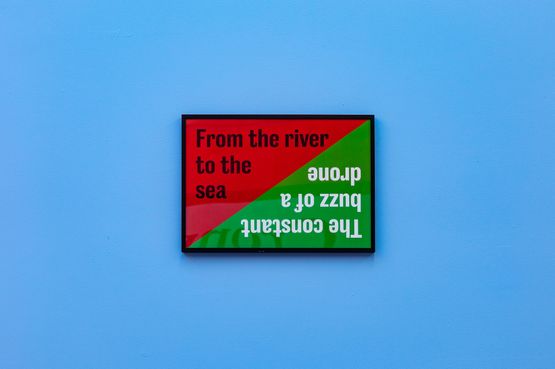 From the river to the sea by Jeremy Deller contemporary artwork Works on Paper