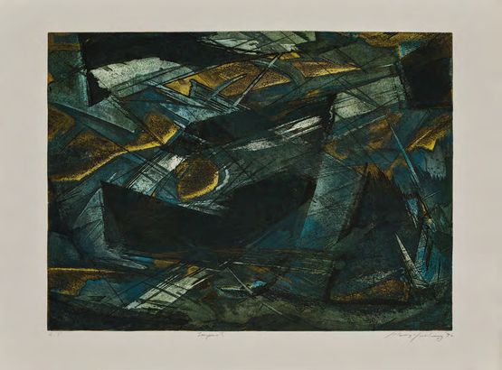 Impact by Stanley William Hayter contemporary artwork Print