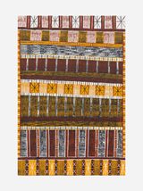 Pwoja toothed ironwood comb 246-26 by Pedro Wonaeamirri contemporary artwork painting